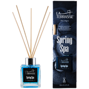 خوشبو کننده اسپرینگ اسپا لاتراس (La Terrasse Spring Spa Air Freshener 100ml) لاتراس آبی مکعبی